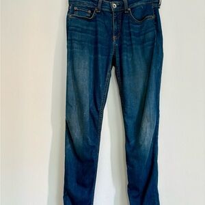 rag & bone Dark Blue Skinny Leg Jeans 9”
